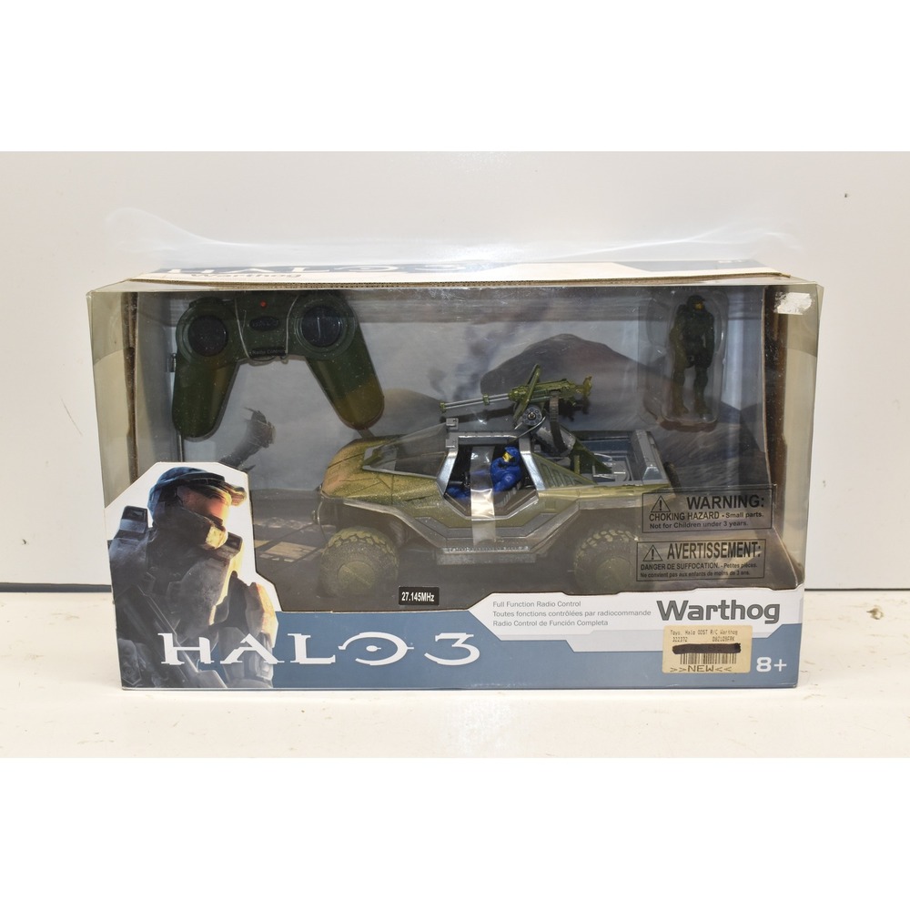 Halo 3 ODST Warthog RC Vehicle Green NKOK 2009 Full Function Remote Control NEW